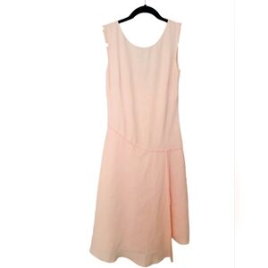 REISS - Jaida Sleeveless Day Dress - size 4 (Pale pink)